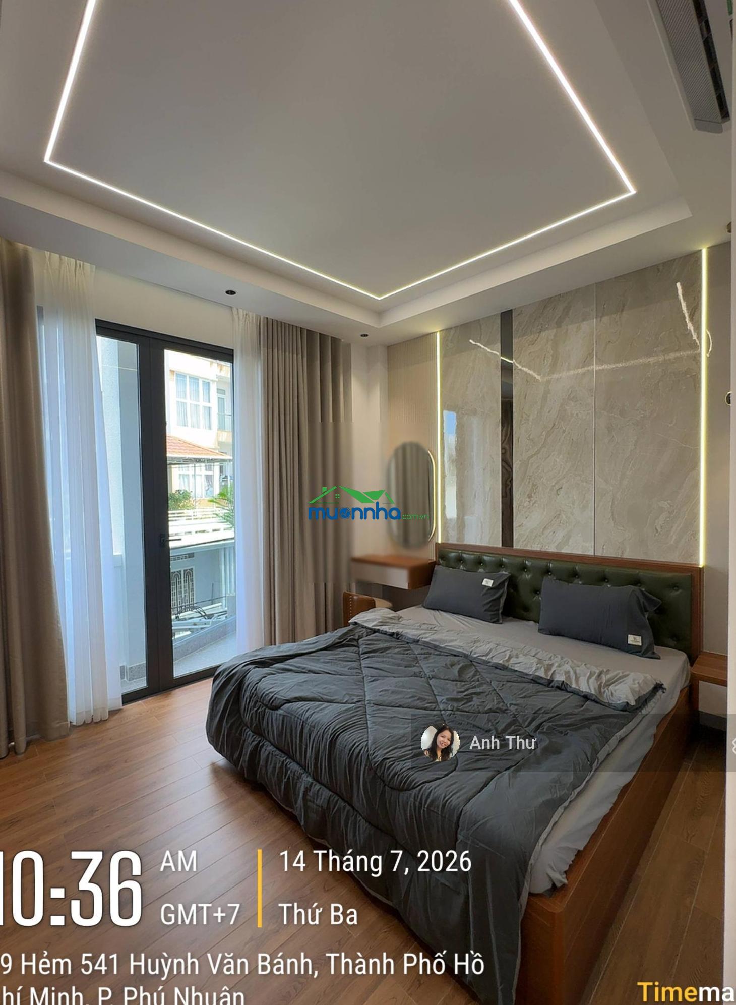Nhà mới + thang máy! huỳnh văn bánh, p13, pn (4,35 x 13,8m) 58.3m2, 4pn full nội thất, 18,5 tỷ tl - 2