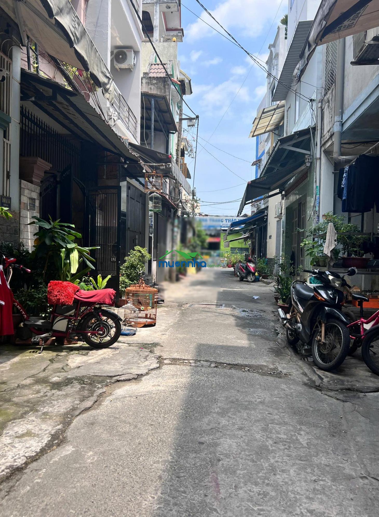 Bán nhà hẻm xe hơi đường vườn lài - diện tích: 4x13m - đúc 4 tầng - giá tốt: 7 tỷ - 4