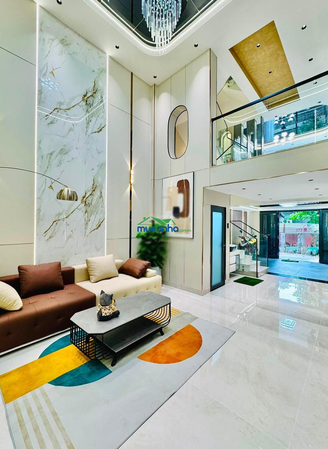 Nhà xây mới 5 tầng 52.7m2 hẻm xe hơi 5m sát mặt tiền lê đức thọ, ngay chợ an nhơn - 4
