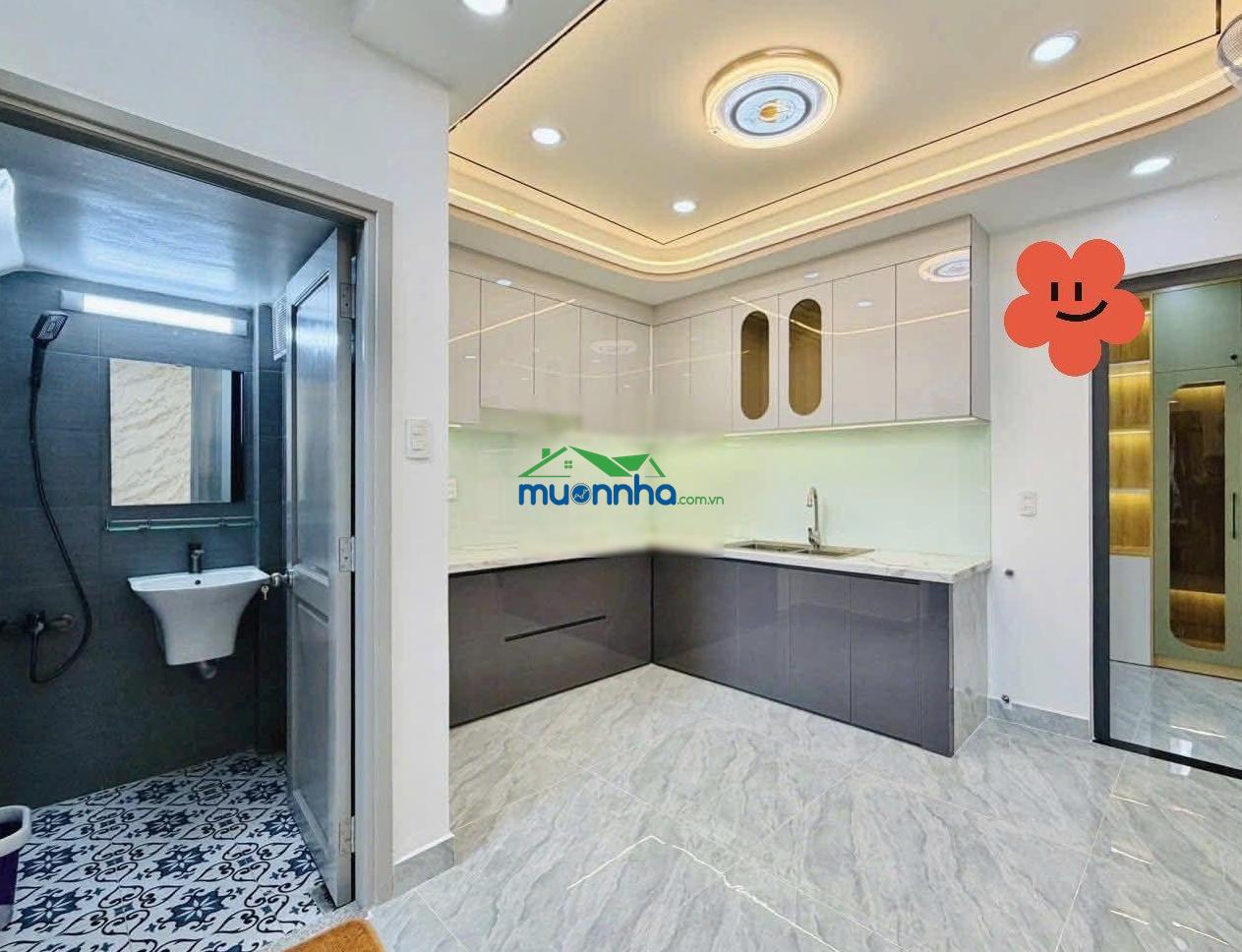 Đi úc bán nhà 85,8m2, cho thuê 35tr, đường oto trần khánh dư - q.1, gần cầu trần khánh dư - 4