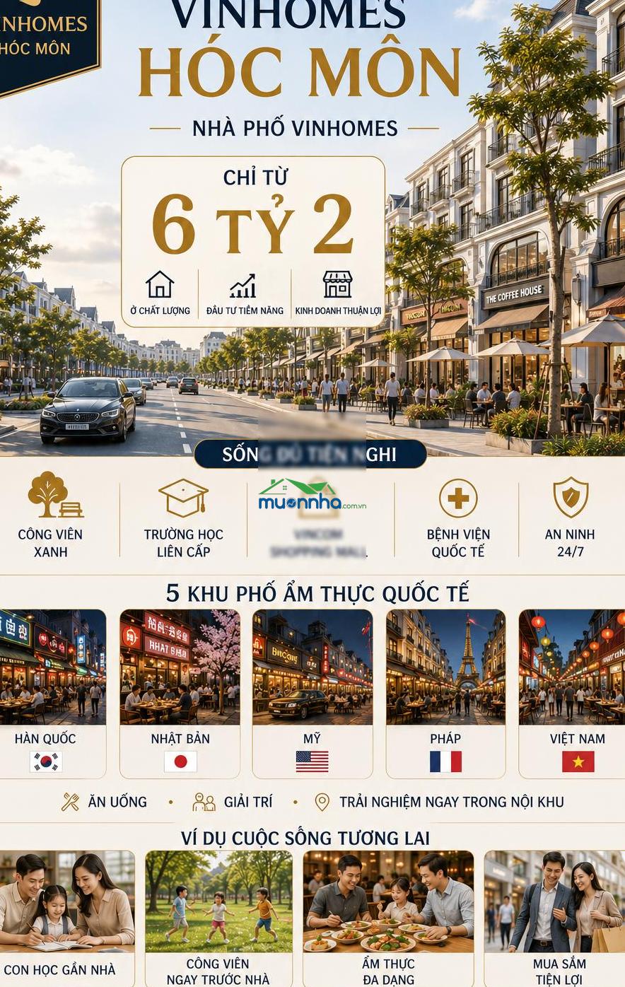 Giá 6 tỷ 2 - vinhomes nơi giúp gia đình có cuộc sống xanh và tiềm năng tăng giá.