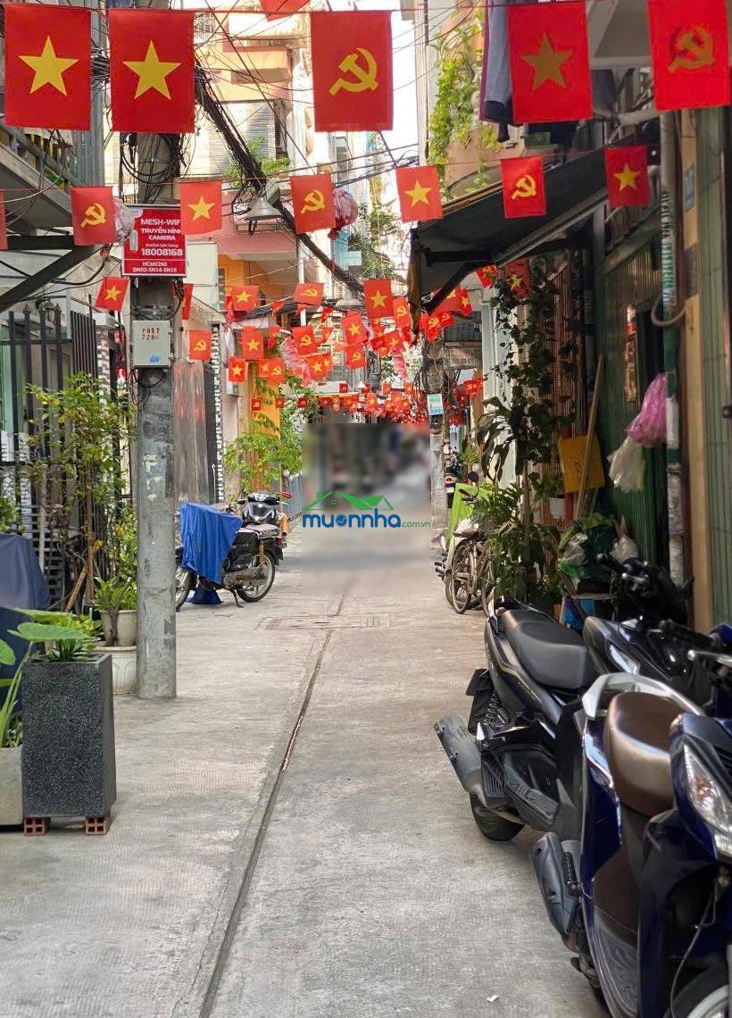 Nhà đẹp hẻm 4m nguyễn đình chiểu 4 tầng hiếm có, 3x8m, giá 6,5 tỷ tl