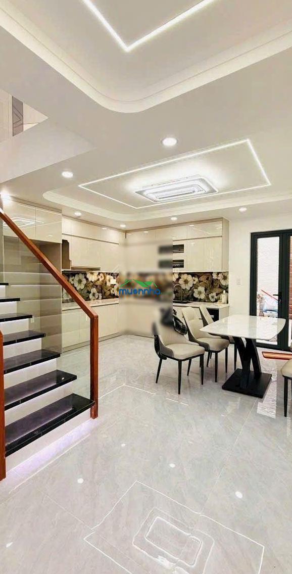 Căn nổi bật nhà 4 tầng - (5x11m) - 4pn - lê đình cẩn - hẻm 6m - gần aeon mall - chỉ : 6.69 tỷ (tl) - 4