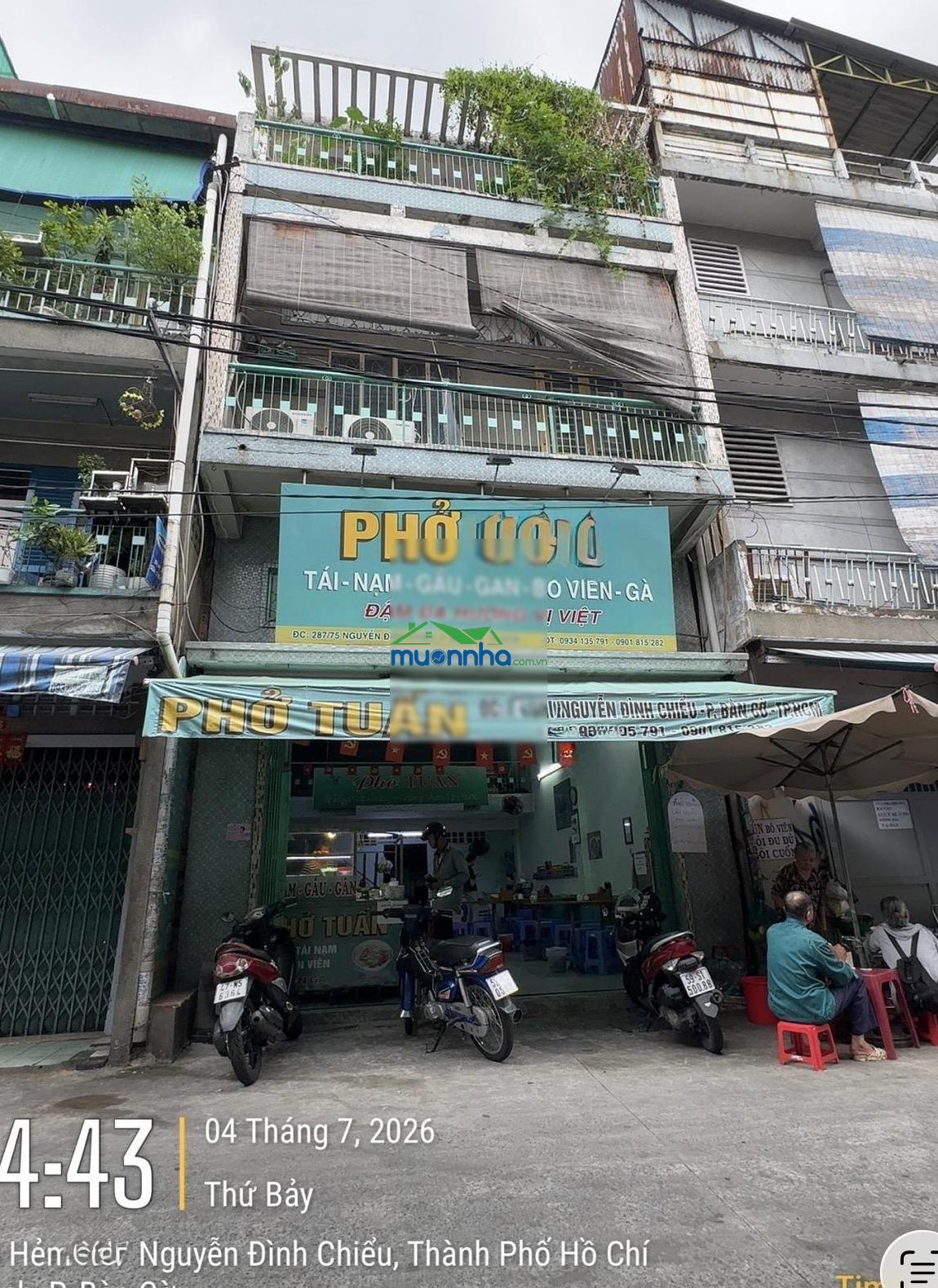 Khu kinh doanh, hẻm 8m cách mặt tiền 1 căn nguyễn đình chiểu, q3. dt 5,3m x 13m, 4 tầng chỉ 25 tỷ - 2
