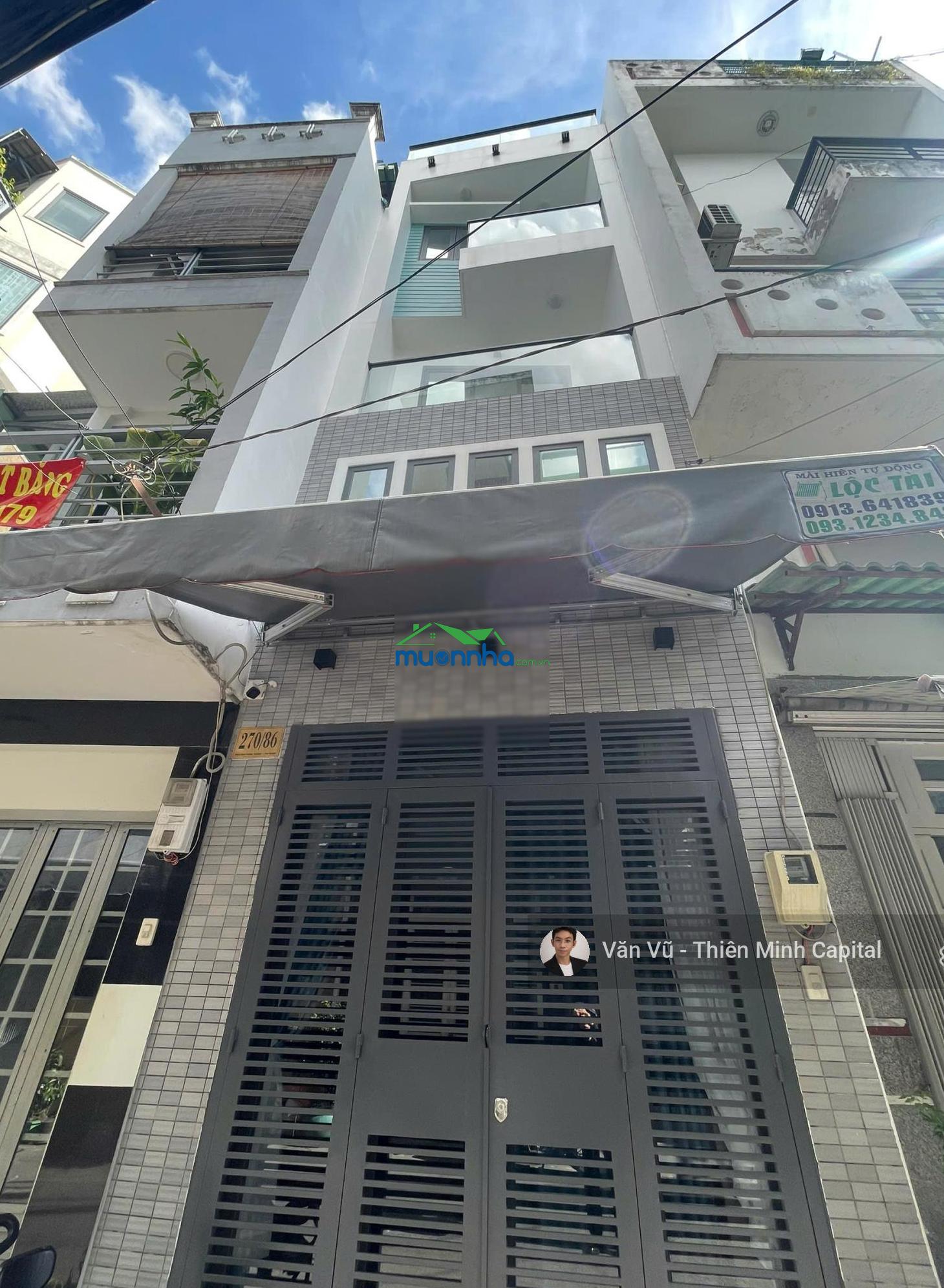 Hiếm! hẻm xe hơi hai bà trưng nối dài, phú nhuận. 5t. thông trường sa - phan đăng lưu. chỉ 8,6 tỷ