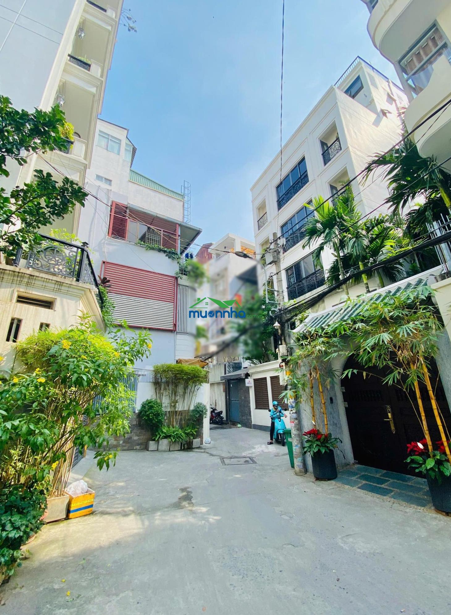 Hẻm 6m nguyễn cửu vân, p17, bt - dt: 5m x 14m, vuông vức (sẵn 5 tầng, full nt) chỉ 17 tỷ tl - 2