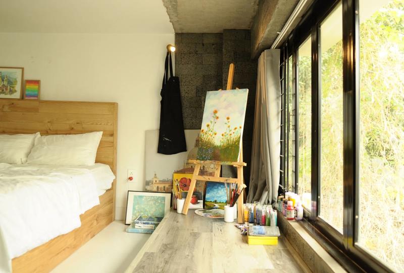 Cho thuê căn hộ đẹp như homestay cực gần đh hutech, gtvt, ftu, đường điện biên phủ và quận 1 - 2