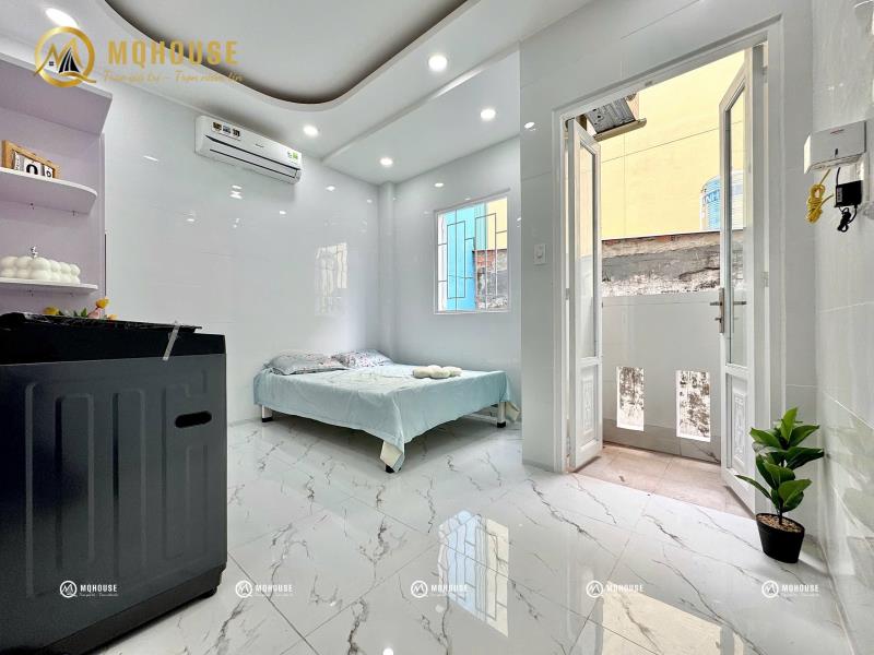Cho thuê căn hộ full nội thất, máy giặt riêng ở tân phú ngay đh văn hiến