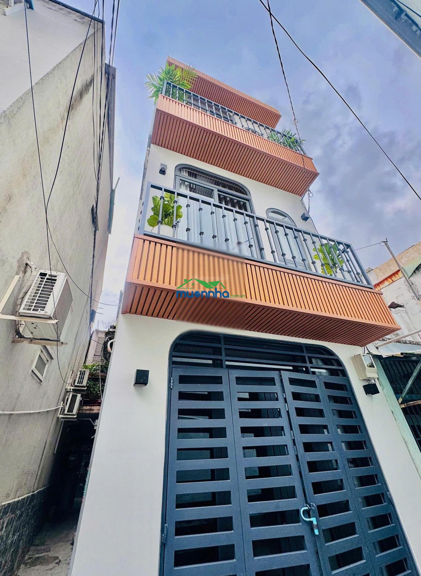 Nhà chu văn an mới 3 tầng 3pn lô góc không lộ giới full nội thất nhỉnh 4 tỷ - 4