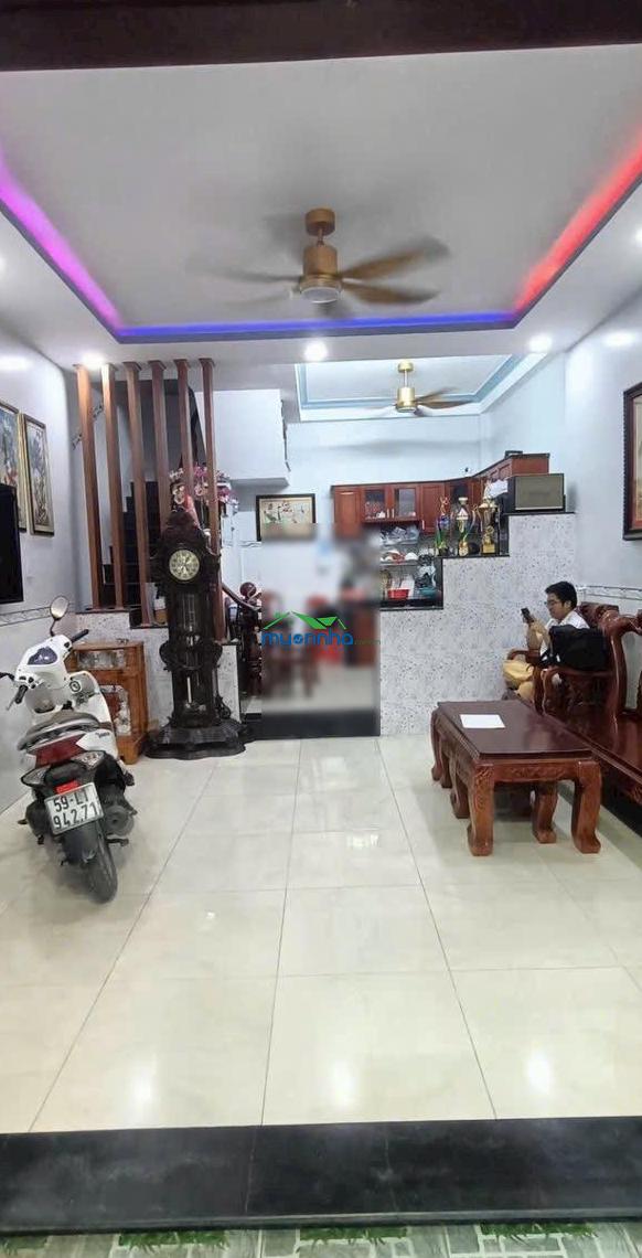 3,79 tỷ - nhà 4 tấm - ngang 4,5m - shr - hẻm xe hơi tân thới hiệp 21, q12