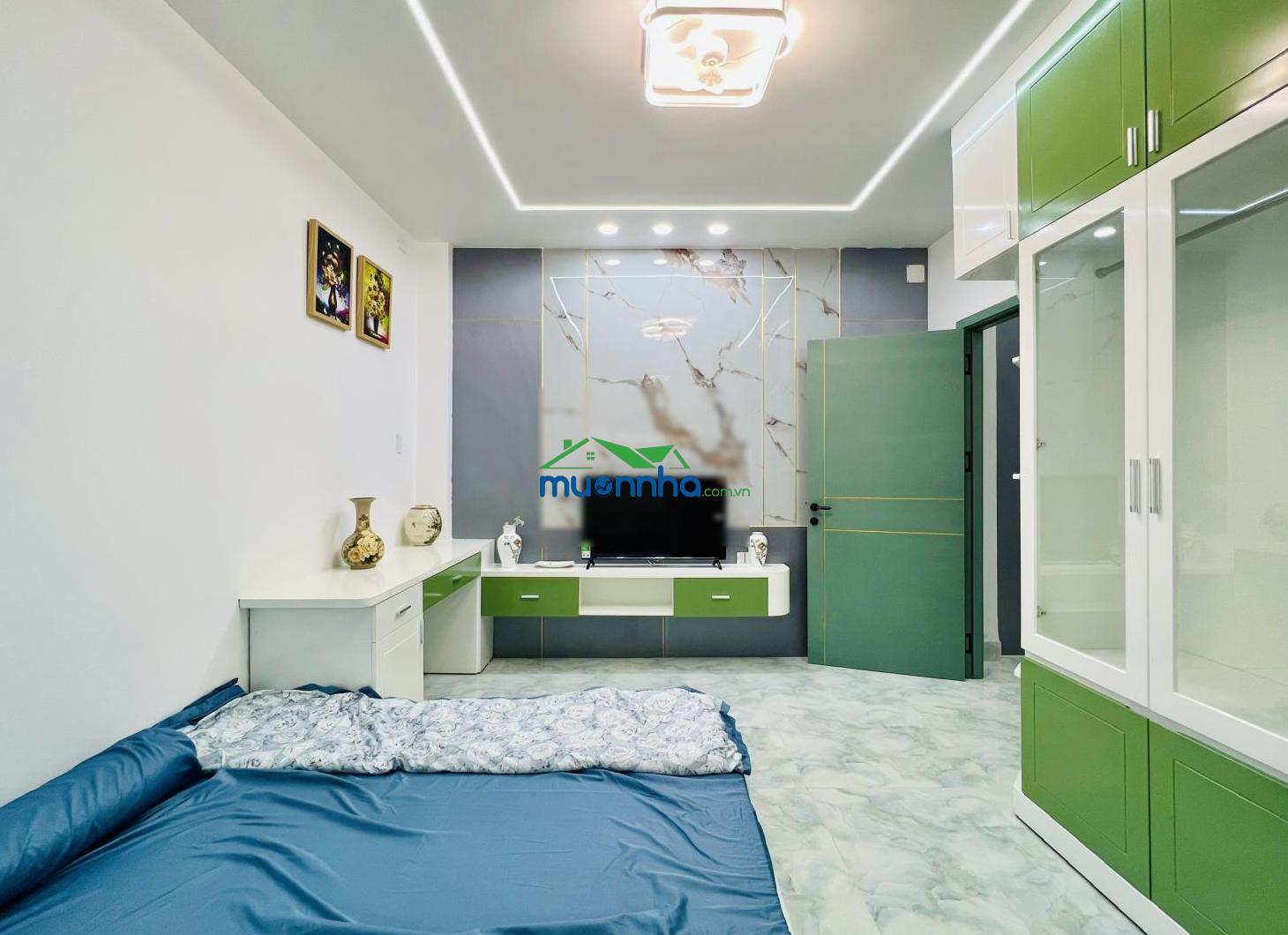 Giá tốt nhà 5 tầng thang máy 77m2 chỉ 7,6 tỷ đường hương lộ 2 shr gần tên lửa - 2