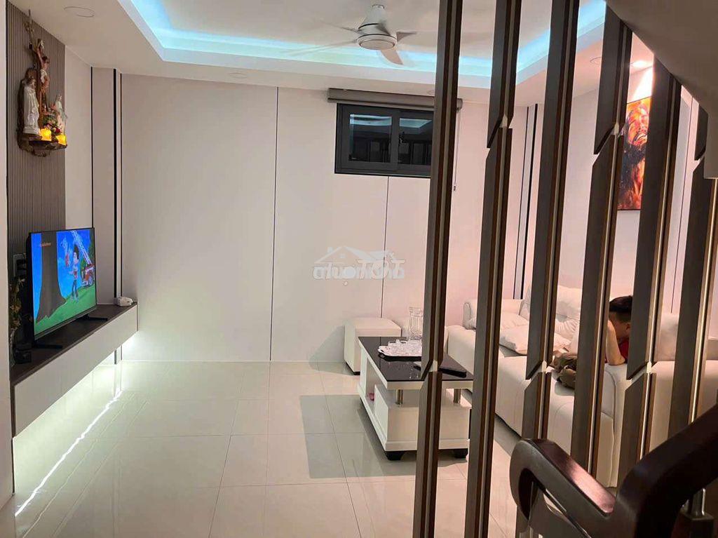 Cho thuê nhà hxh 4pn 3wc thống nhất p11 gò vấp - 4