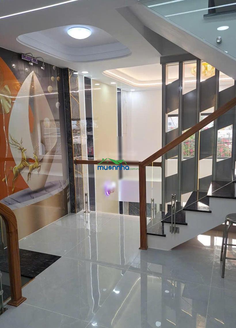Bán nhà 4 tầng hẻm xe hơi trung mỹ tây 13 quận 12 4.5x10m, gần bến xe an sương, chỉ 4,5 tỷ