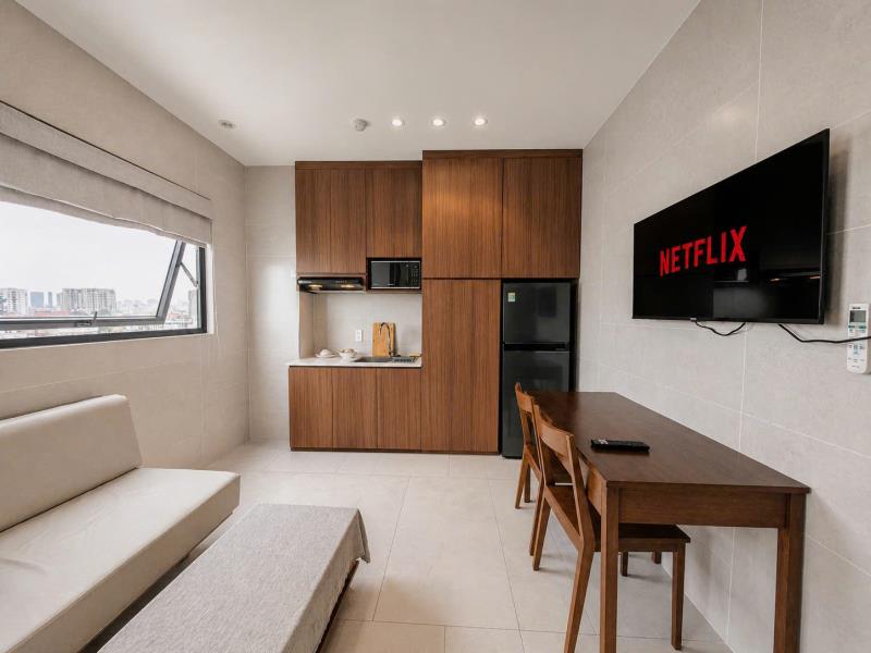 Cho thuê căn hộ 1pn cao cấp full nội thất luxury, dọn phòng 1 lần/tuần – phan đình phùng, phú nhuận gần q1 và q3 - 3