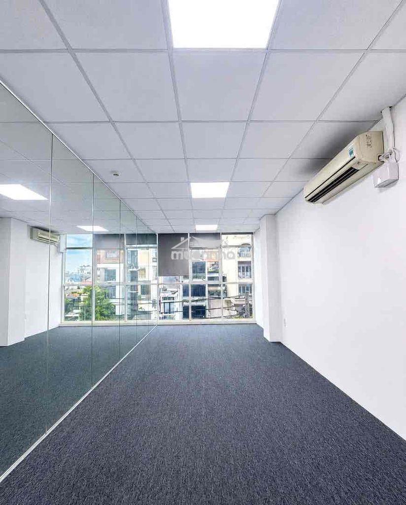 Văn phòng 80m2 mt cmt8 q3 - ngăn sẵn phòng - 2