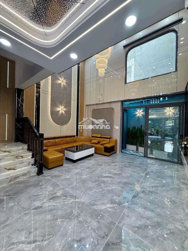 Siêu phẩm đẹp mê 5,5m x 16m. 4 tầng thang máy hẻm 8m thông hà huy giáp - 3