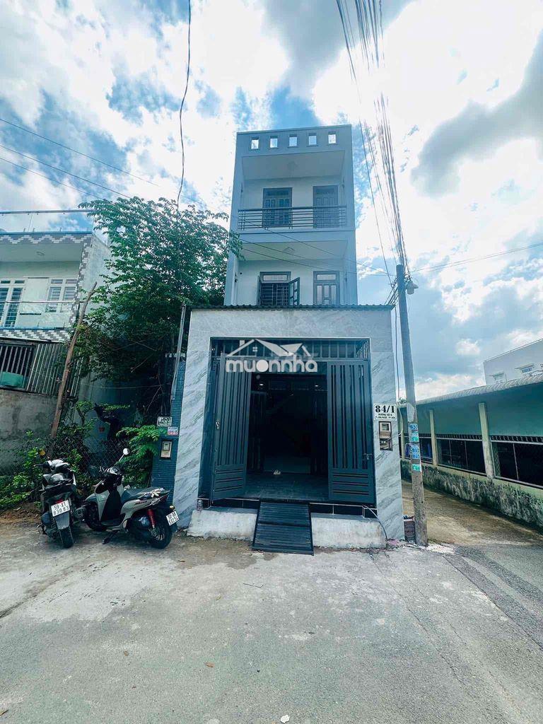Cho thuê nhà sau kđt đông tăng long - 74m2 3 tầng 4pn3wc