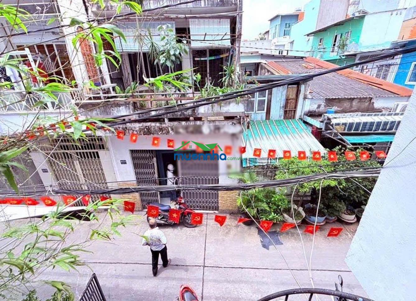 Nhà hẻm xe hơi tránh nhau 3 tầng btct - 43m2 - 7,x tỷ - nhà cũ tiện xây sửa - 3
