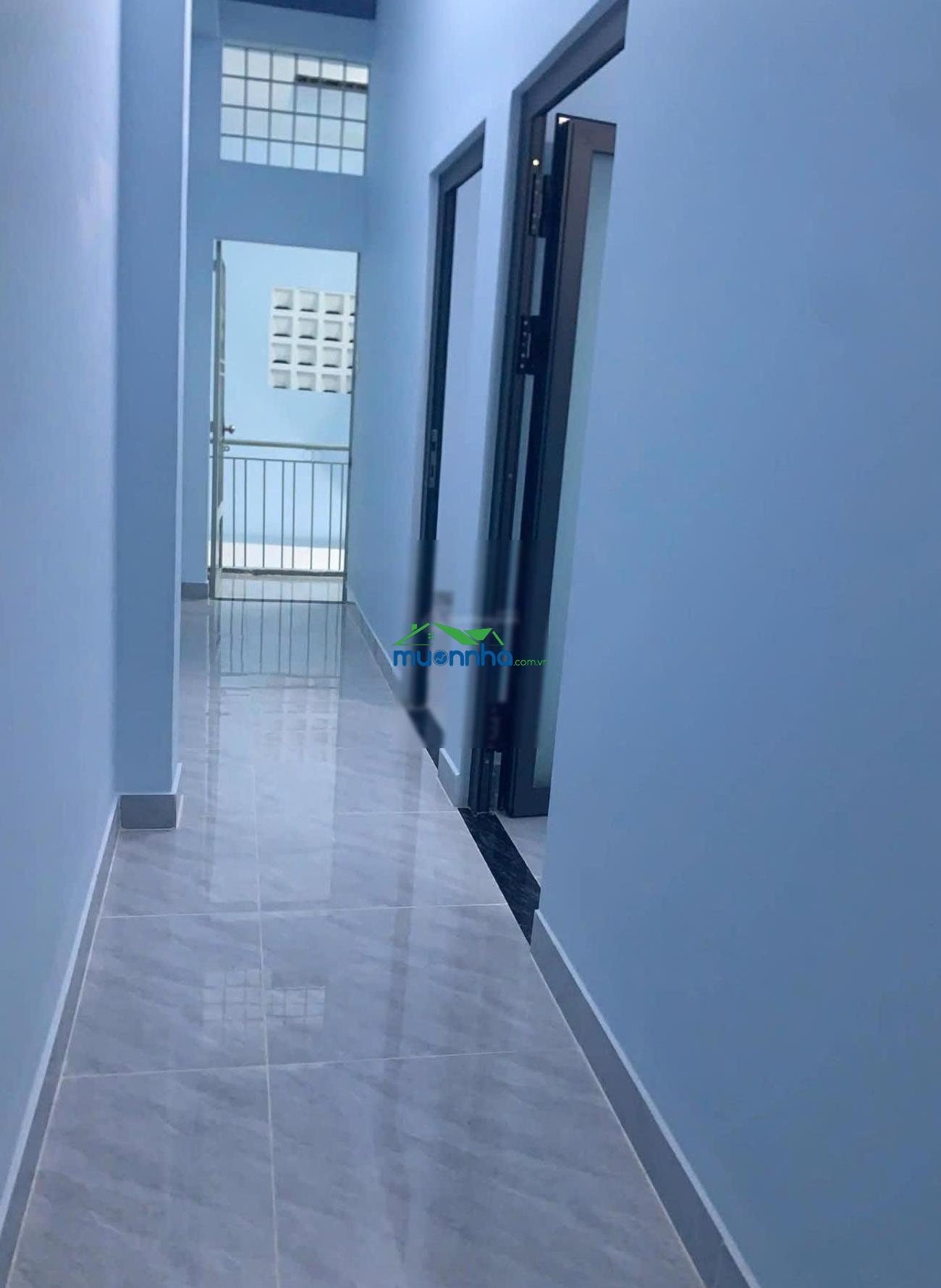 Nhà đẹp ở liền, 4x25m, đường 5m thông trường chinh, quận 12, sổ a4 - 2
