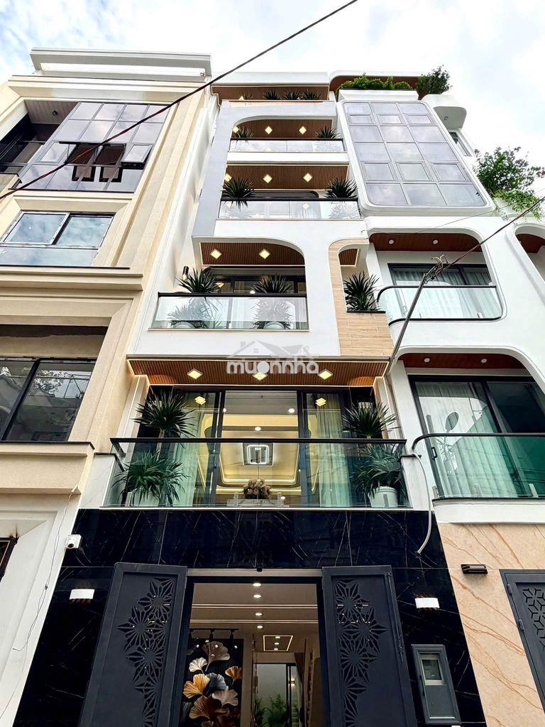 Nhà 6 tầng siêu đẹp nội thất thang máy cao cấp