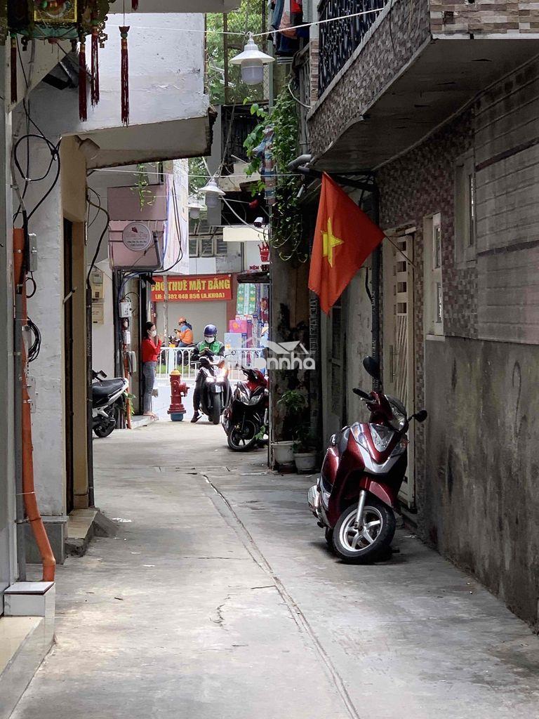 Thuê nhà lê văn sỹ-q3 khu phố thời trang,dtsd 66m giá 12trieu