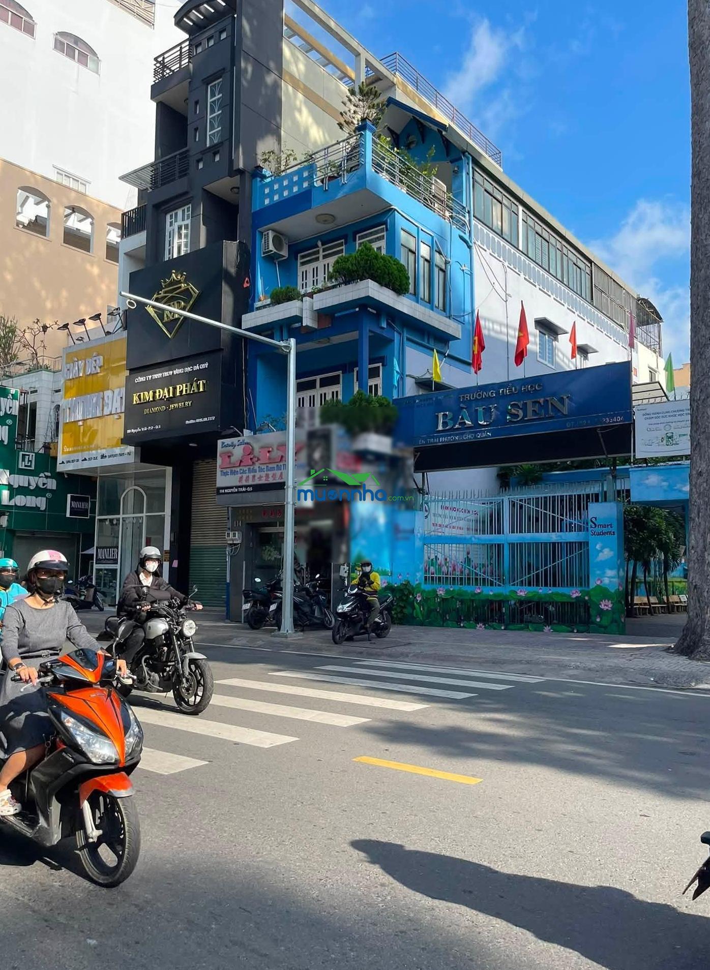 Nhà hẻm 1 sẹc, 46 m2. cách trục đường nguyễn trãi 25m, cách chợ bàu sen 50m, - 2
