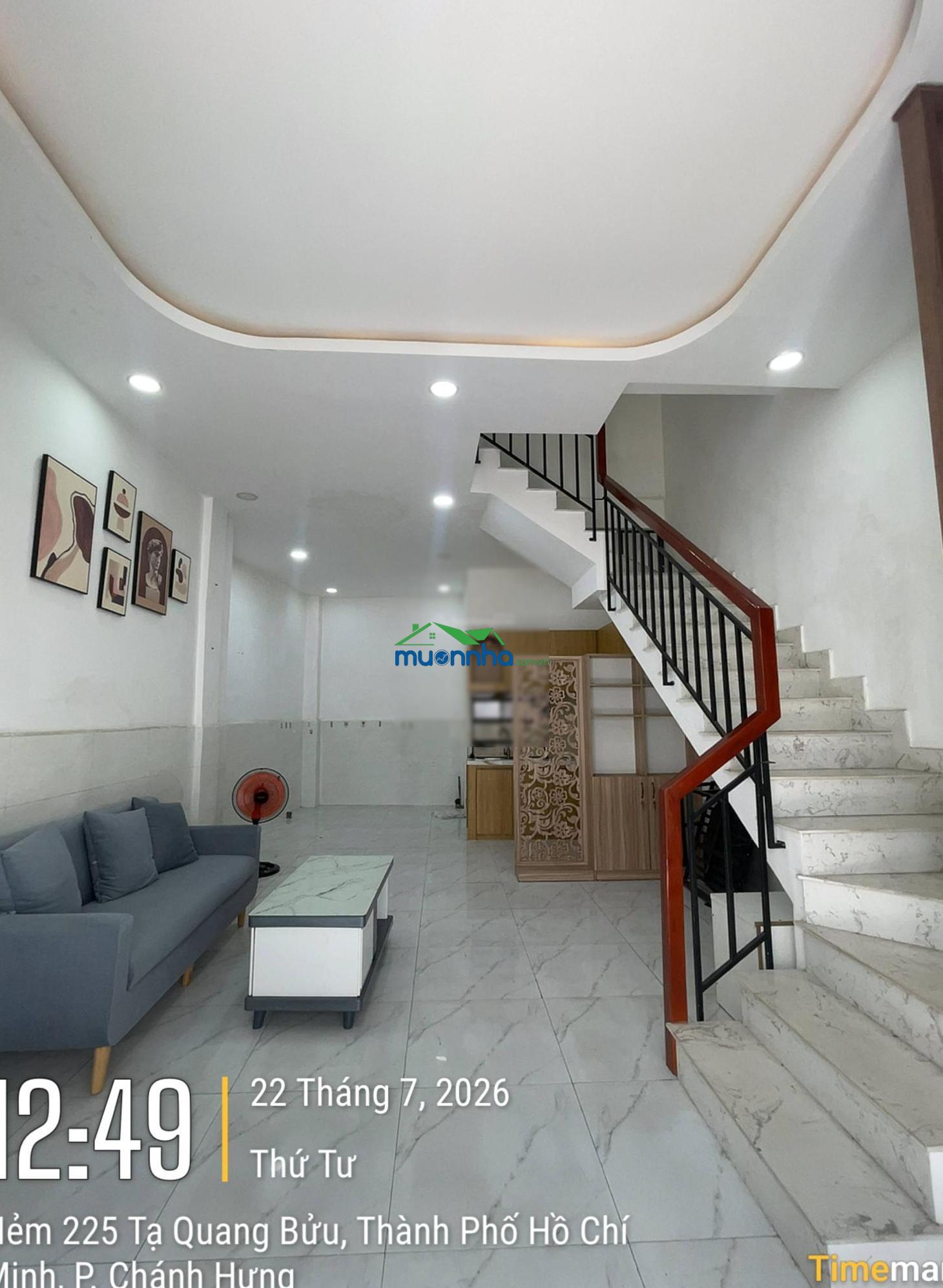 Bán nr giá cực chất, âu dương lân, 4,68 tỷ, 37m2, 2pn, 2wc, 2 tầng, hoàn công đầy đủ - 3