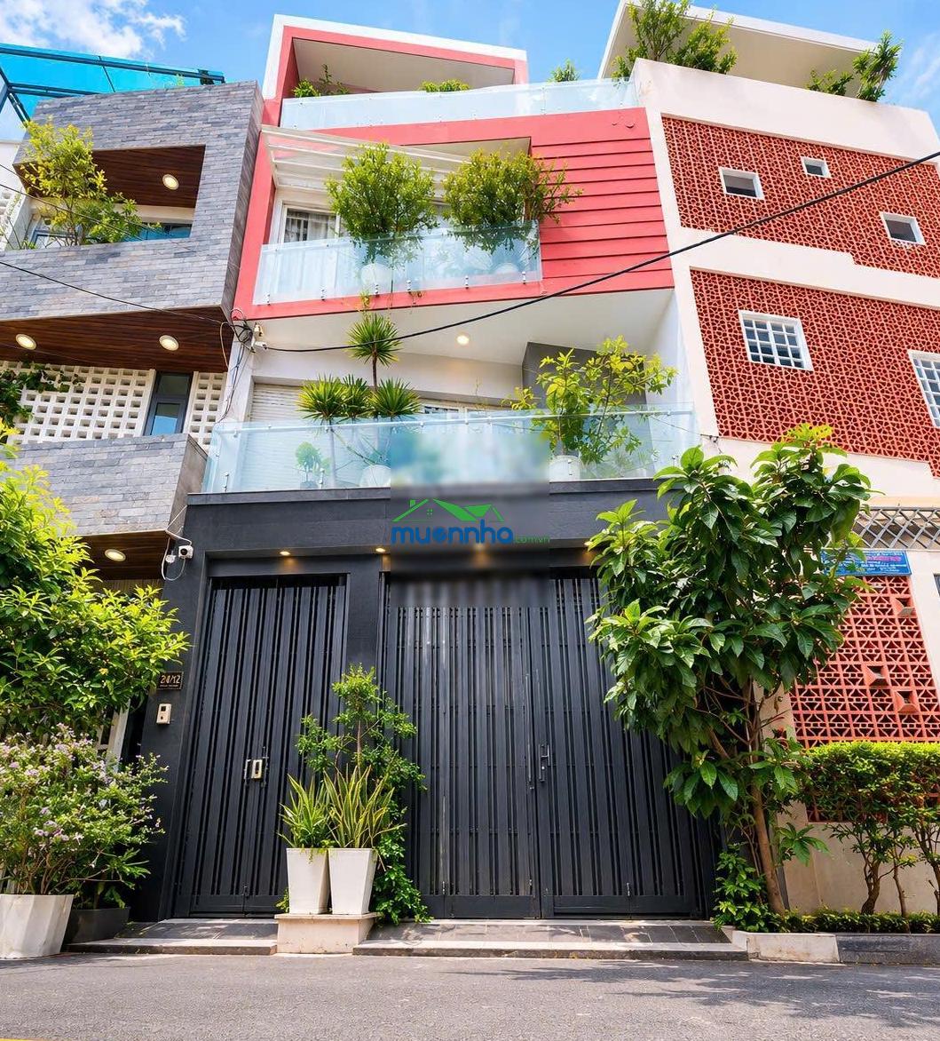 Nhà rất đẹp 4 tầng, 8.5tỷ 60.2m2, khu bên sông, gần phạm văn đồng, xe hơi tránh nhau