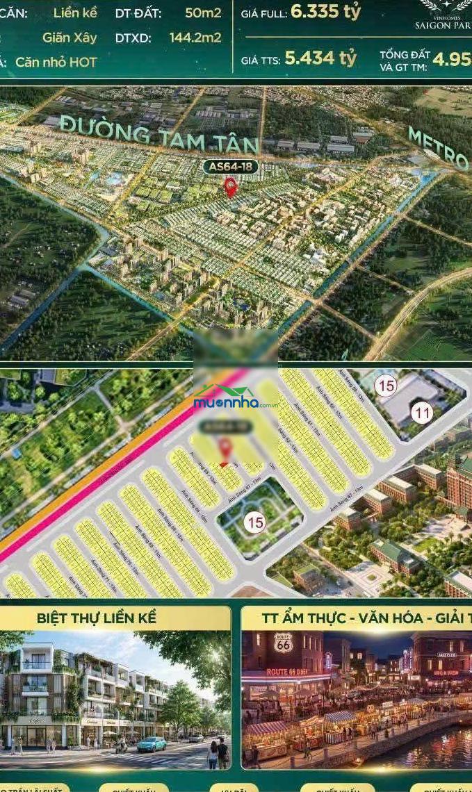 Nhà 4 tầng vinhomes - hóc môn - giá tts: 4 tỷ 980 triệu - 2