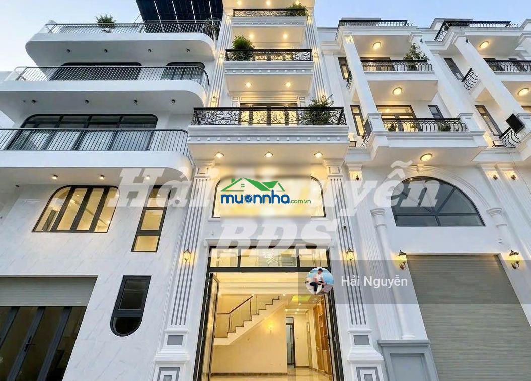 Siêu phẩm 6 tầng có thang máy, kdc hoàng quốc việt q7 - 5m x 12.5m - 2