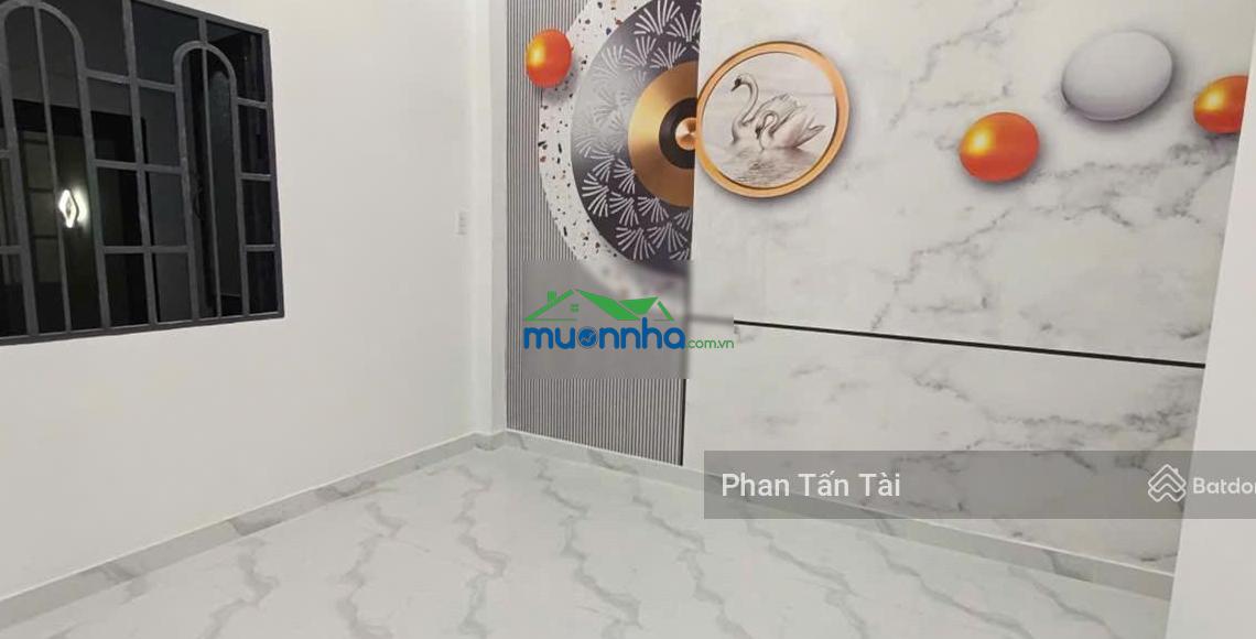 Bán nhà mới nguyễn trọng trí 2 tầng 62,5m2 sàn hẻm thông kinh dương vương, tên lửa gần bx miền tây - 4