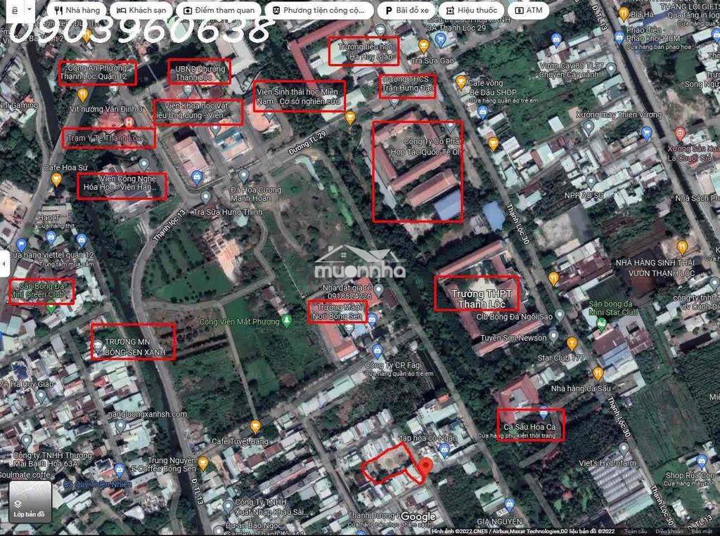 Thạnh lộc 12 - 25 tỷ sale 5,1 tỷ còn 19,9 tỷ- l 1000m2  ngay trung tâm - 4