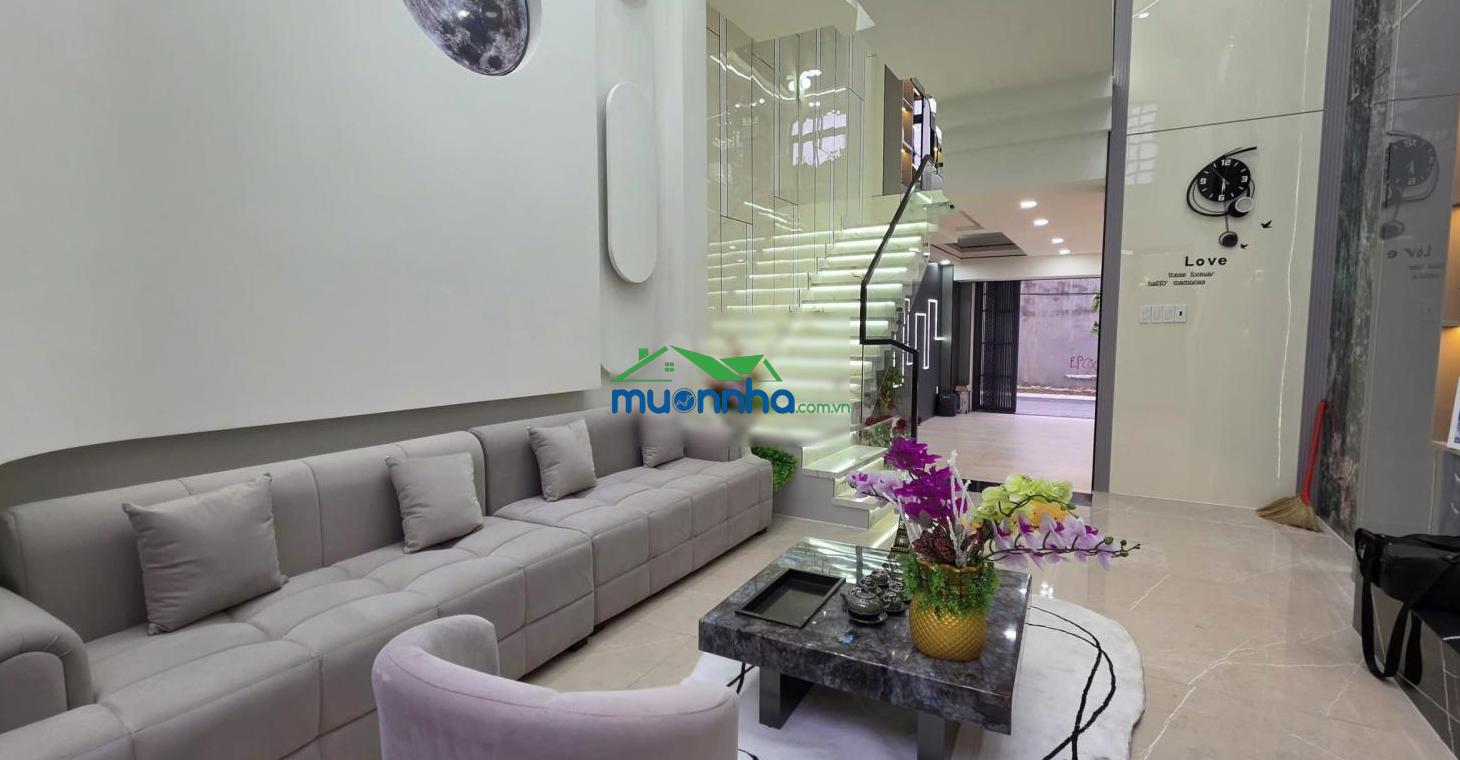 Nhà mới full nội thất kdc tx24 p. thới an - đường oto thông