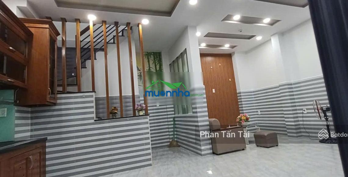 Bán nhà riêng sổ ô tô đến cửa mt ngang 6m hẻm ra gò xoài rộng 5m 67,6m2 sàn 2 tầng p. bình hưng hòa - 3