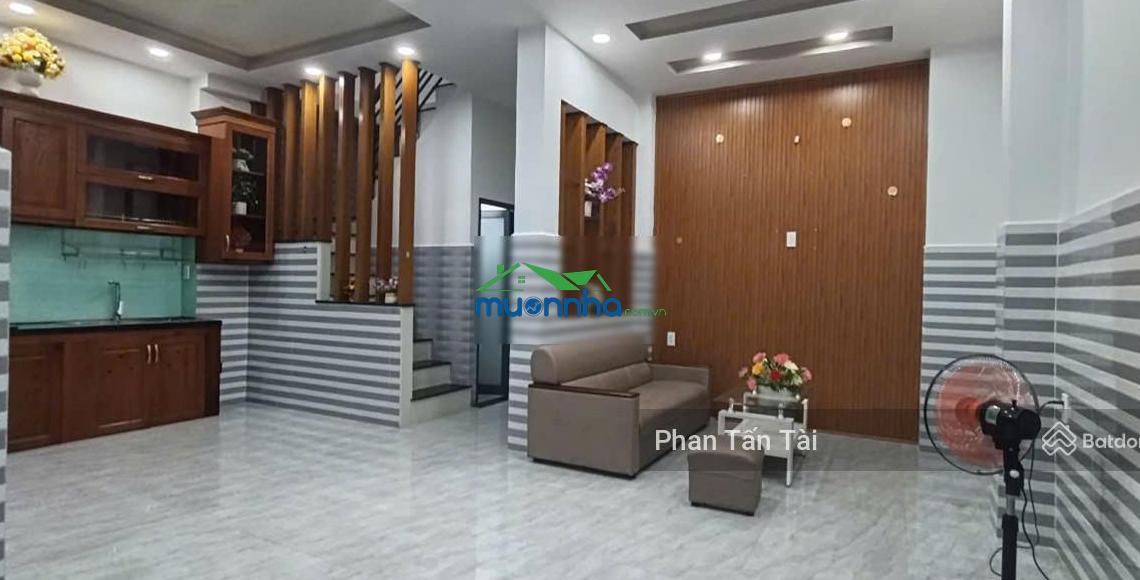 Bán nhà riêng sổ ô tô đến cửa mt ngang 6m hẻm ra gò xoài rộng 5m 67,6m2 sàn 2 tầng p. bình hưng hòa