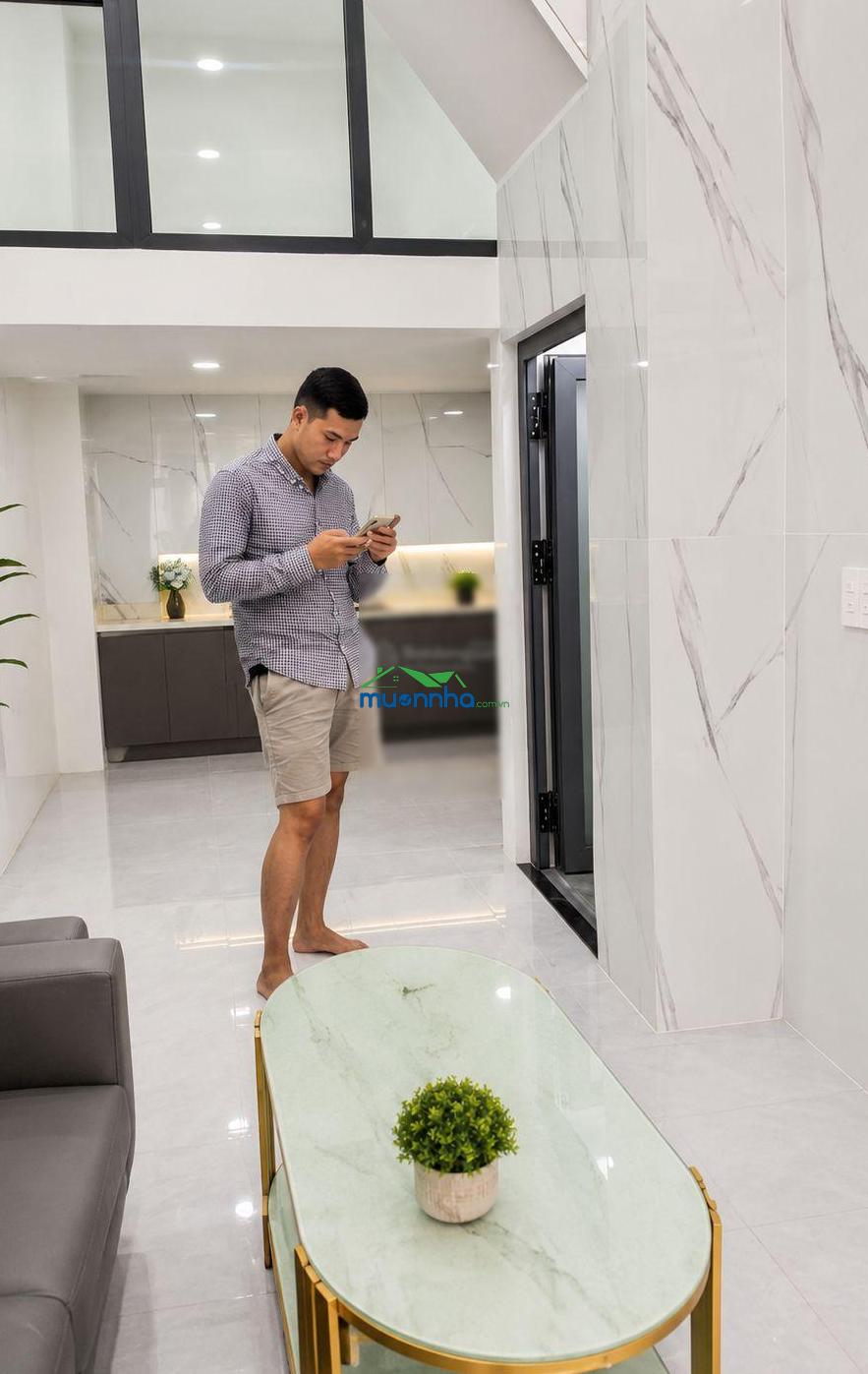 Hàng hiếm shr kế bên quận 4 hẻm 1 sẹc thẳng chỉ 50m ra huỳnh tấn phát nhà mới tặng nội thất
