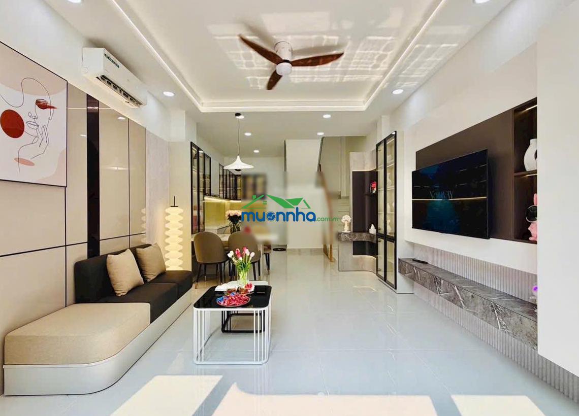 Nhà mới siêu đẹp ngay nguyễn văn công, di chuyển sân bay tsn 5 phút. giá chỉ 7,3 tỷ - 2