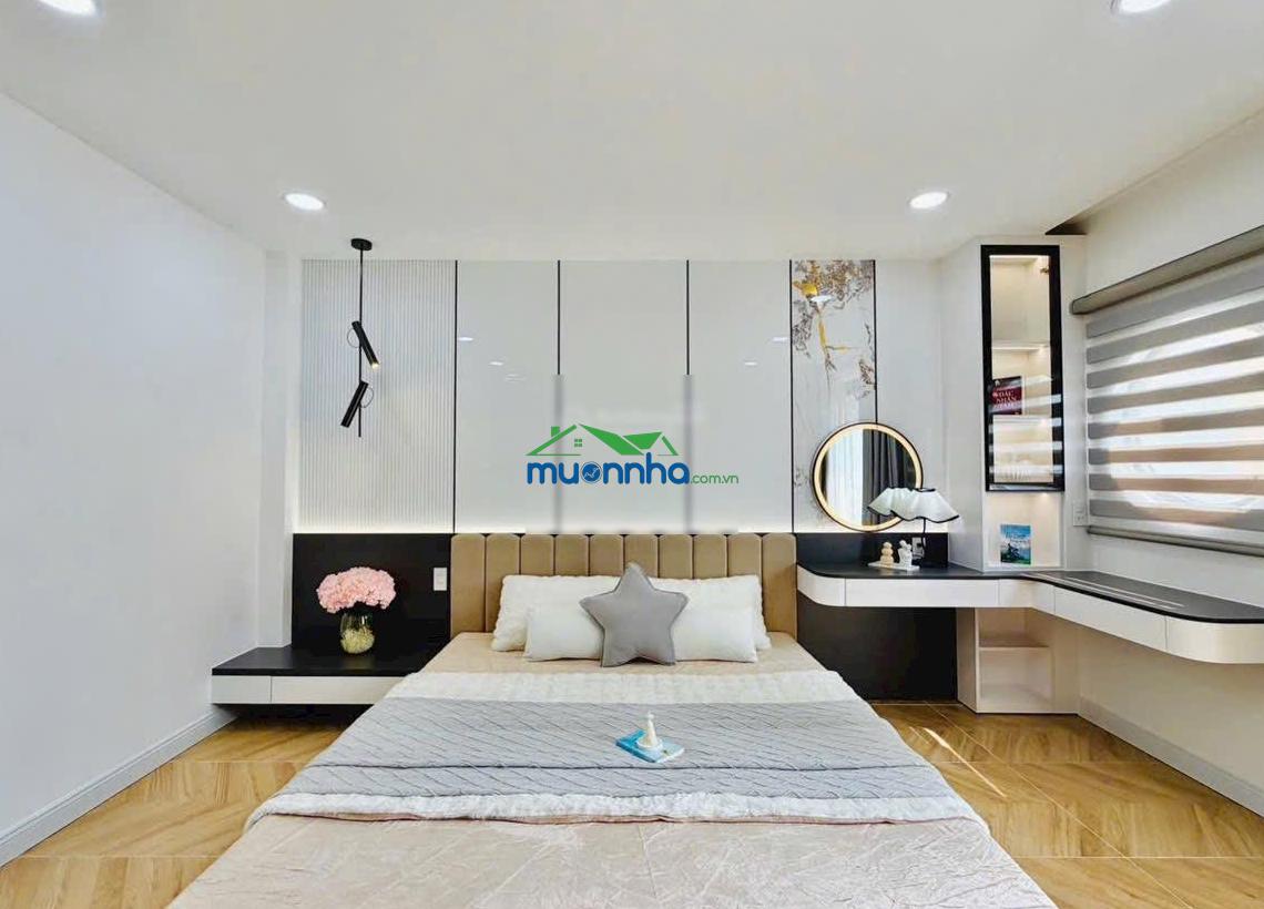 Nhà mới siêu đẹp ngay nguyễn văn công, di chuyển sân bay tsn 5 phút. giá chỉ 7,3 tỷ - 3