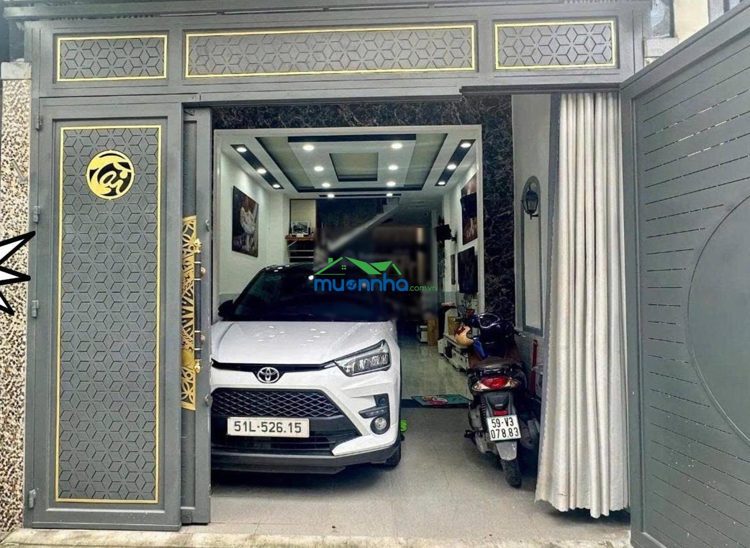 Nhà đẹp ở ngay- xe hơi ngủ trong nhà- dt 51m2- 4 x 13- 2 tầng btct- bùi quang là- phường 12- gò vấp - 3