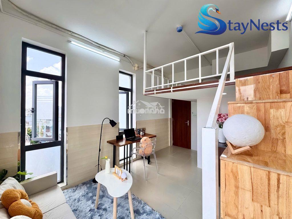 Khai trương căn hộ mới xây 100% có gác cao - gần đại học công thương - 3