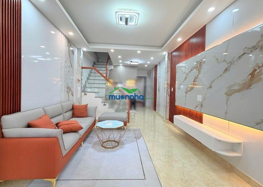 Hẻm xe tải thông kd 3 tầng, 53m2 nở hậu - full nội thất - 4pn - xô viết nghệ tĩnh - p.25 bình thạnh - 2