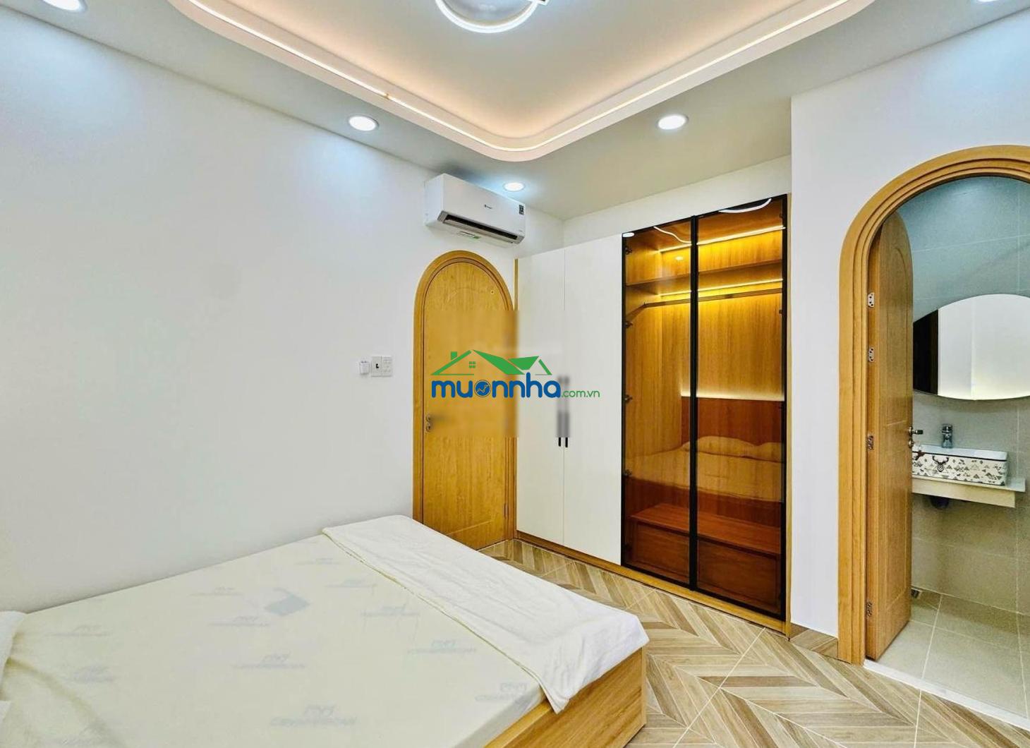 Gấp giảm sốc 1.1 tỉ - garden house 3 tầng sd 130m2 - 4pn - ngang 4,6m full nội thất - chợ bà chiểu - 3