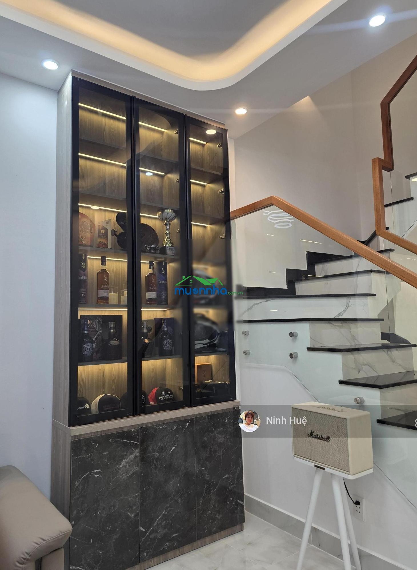 11,5tỷ-quận 10- nhà hxh, cách mt lê hồng phong 20m- 6pn- 4tầng full nội thất. 6048 - 2