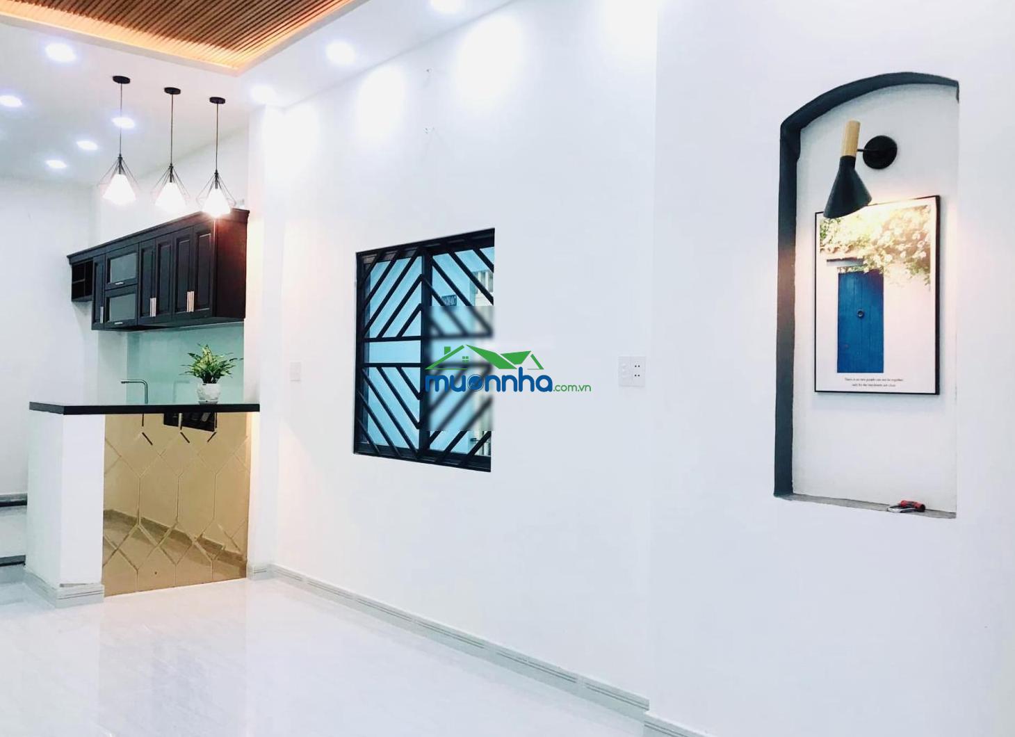 Nhà đẹp 4 tầng (4.3x10m), hẻm thông, sổ đẹp, âu dương lân, phường 3, quận 8 - 3