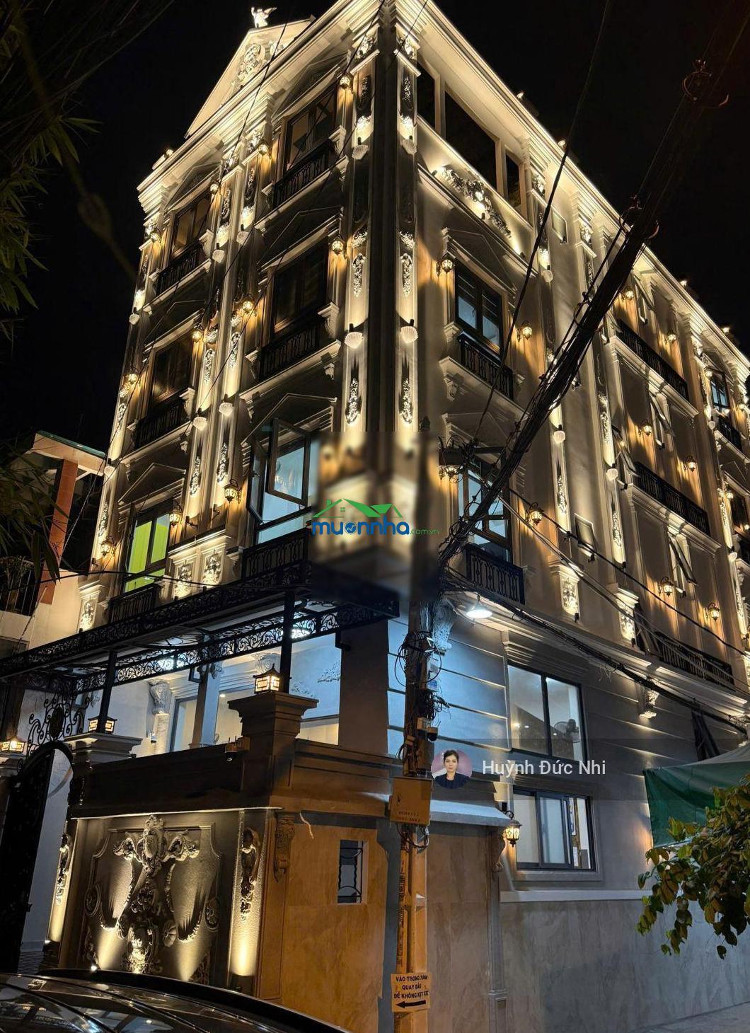 Căn góc 2 mặt tiền hẻm lê quang định 4 tầng có thang máy7,5*16 dòng tiền 90 triệu/ tháng.giá 26,3tỷ - 2