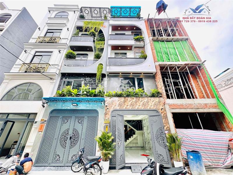 Nhà 4m x 13m kdc an sương đường nguyễn văn quá. đông hưng thuận. q12