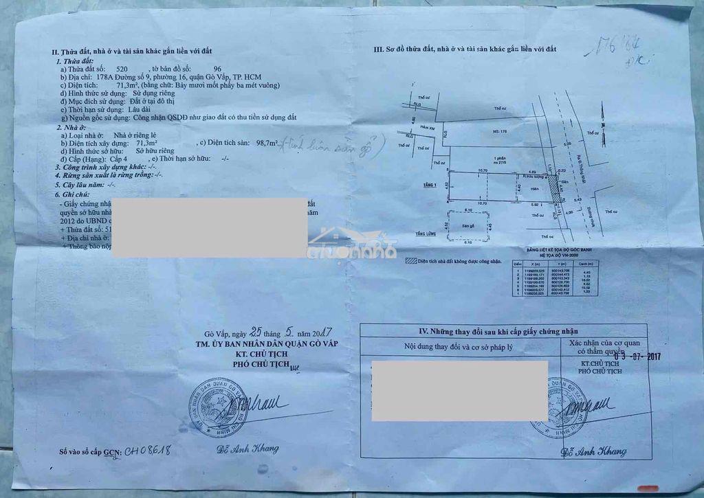 Bán gấp nhà gò vấp - 3