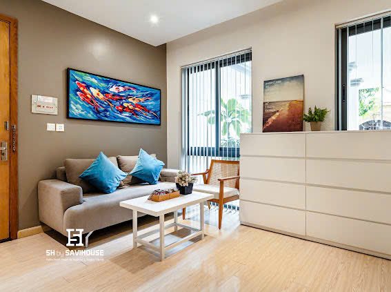 Căn hộ 2 phòng ngủ như chung cư vừa trống lại gần sân bay tân sơn nhất - cv gia định quận tân bình - 4