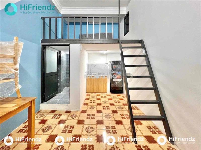 Cho thuê phòng gác cửa sổ full nội thất gần đường luỹ bán bích