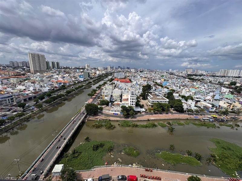 Cho thuê căn hộ officetel aurora residence view sông hướng mát